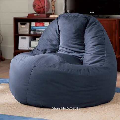 Чехол для дивана PinkLazy BeanBag стулья без наполнителя из льняной ткани мешок отдыха