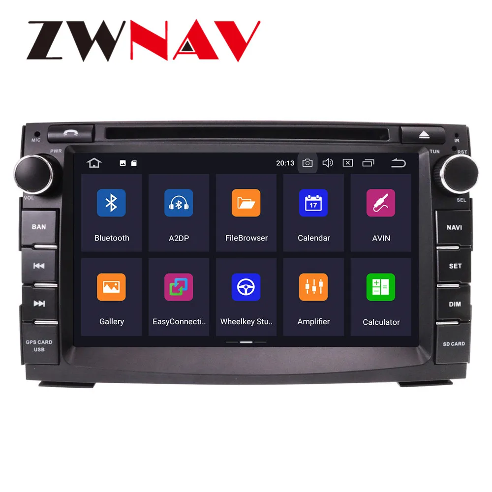 Android 10 DSP IPS GPS навигация автомобильное радио DVD-плеер для KIA CEED 2009 2010 2011 2012 головное