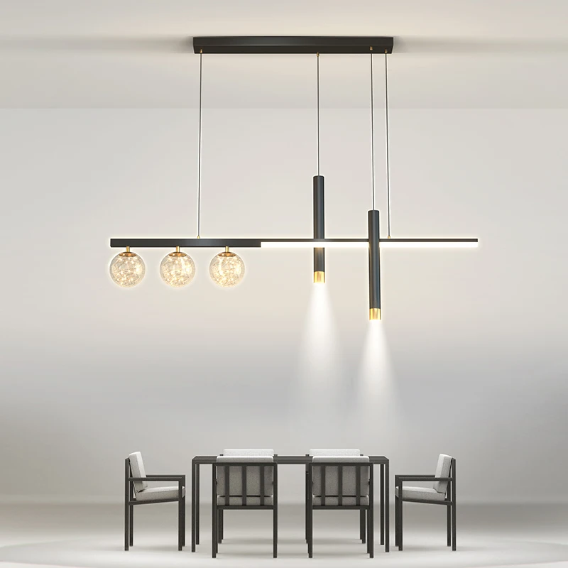 

Современный светодиодный подвесной светильник в стиле лофт, люстра для столовой, новое освещение для помещений, подвессветильник льник для...