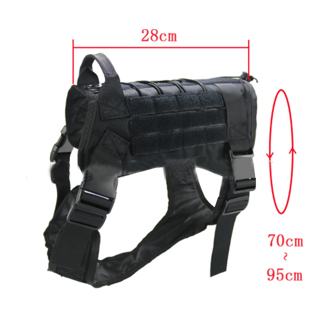 K9 военный тактический жилет для собак нейлоновый банджи-поводок поводок