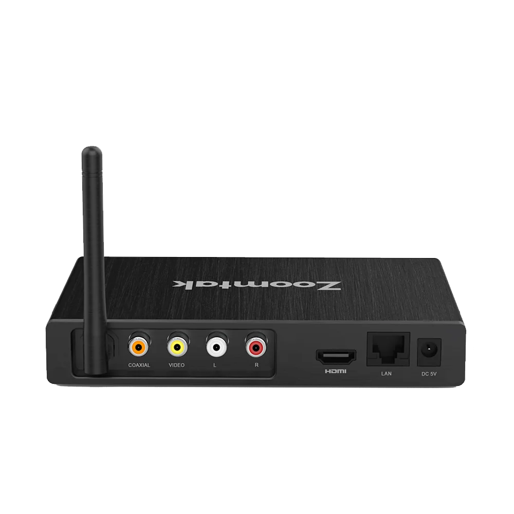 Цифровая ТВ-приставка Zoomtak M5 PRO 8K 2021 Android Amlogic S905x3 DDR3 2 Гб ОЗУ 16 ПЗУ ТВ-приемник с Wi-Fi