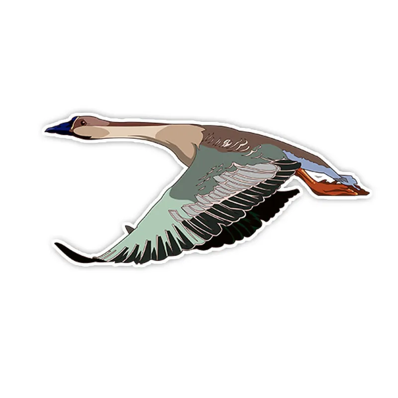 

Cover scratch car sticker7CM*15CM Originality Wild Goose Animal Car Sticker Decal Vinyl Decor Custom applique
