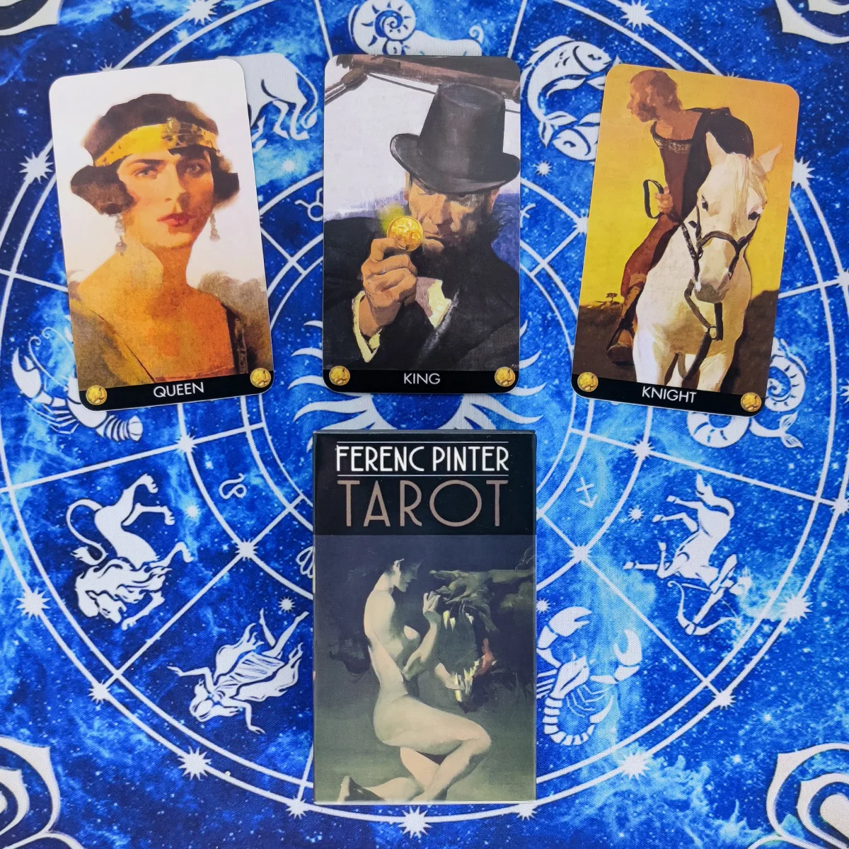 Ferenc Pinter Tarot карты гадания колода развлечения вечевечерние настольная игра