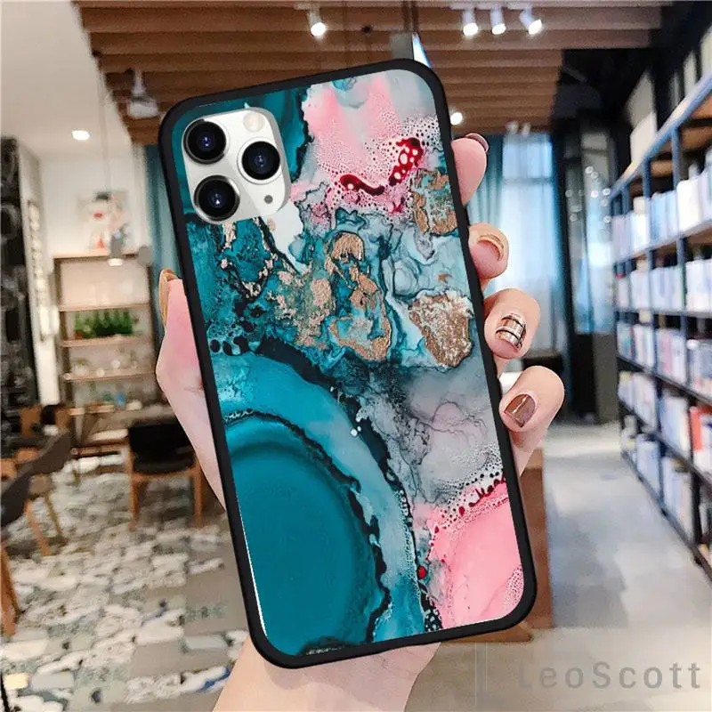 

Marble PlaidSmooth luxury fashion Phone Case For iphone 8 11 12 Redmi note 8 9 s huawei p 30 pro lite plus cover shell funda