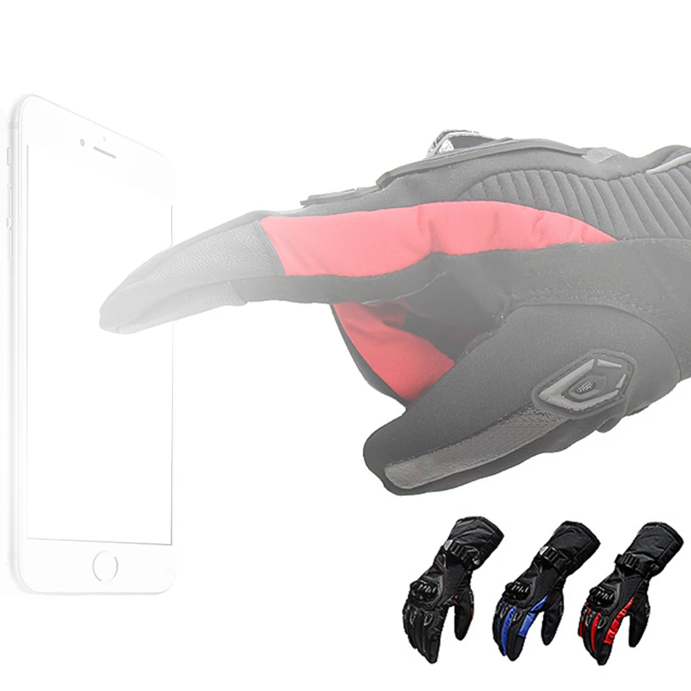

Thermal Durable Touch Screen Winter Anti Slip Waterproof Warm Glove Motorcycle Padded Breathable Adjustable Protective Outdoor