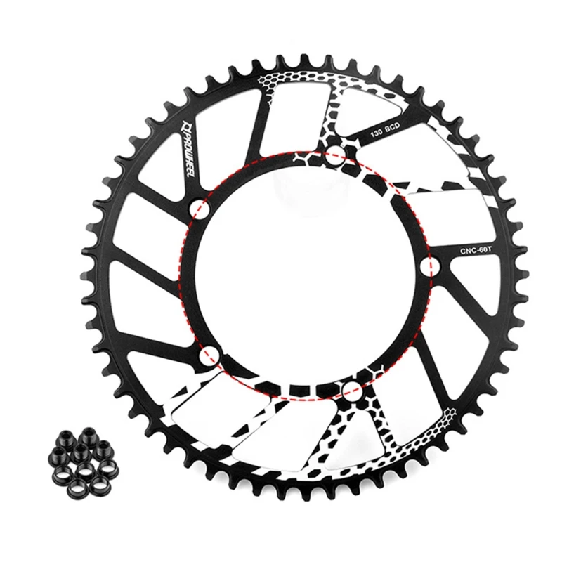 

Fold Bicycle Chainrings FD17 56Y 58Y 60Y Sprocket FD19 56T 58T 60T Tooth Plate D2TC