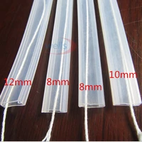 5m10m length 8mm10mm12mm silicon tube ip67 for smd 5050 3528 3014 5630 ws2801 ws2811 ws2812b waterproof led strip light
