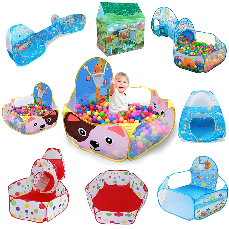 Складная детская палатка с океаническим шаром волнистый шар для бассейна