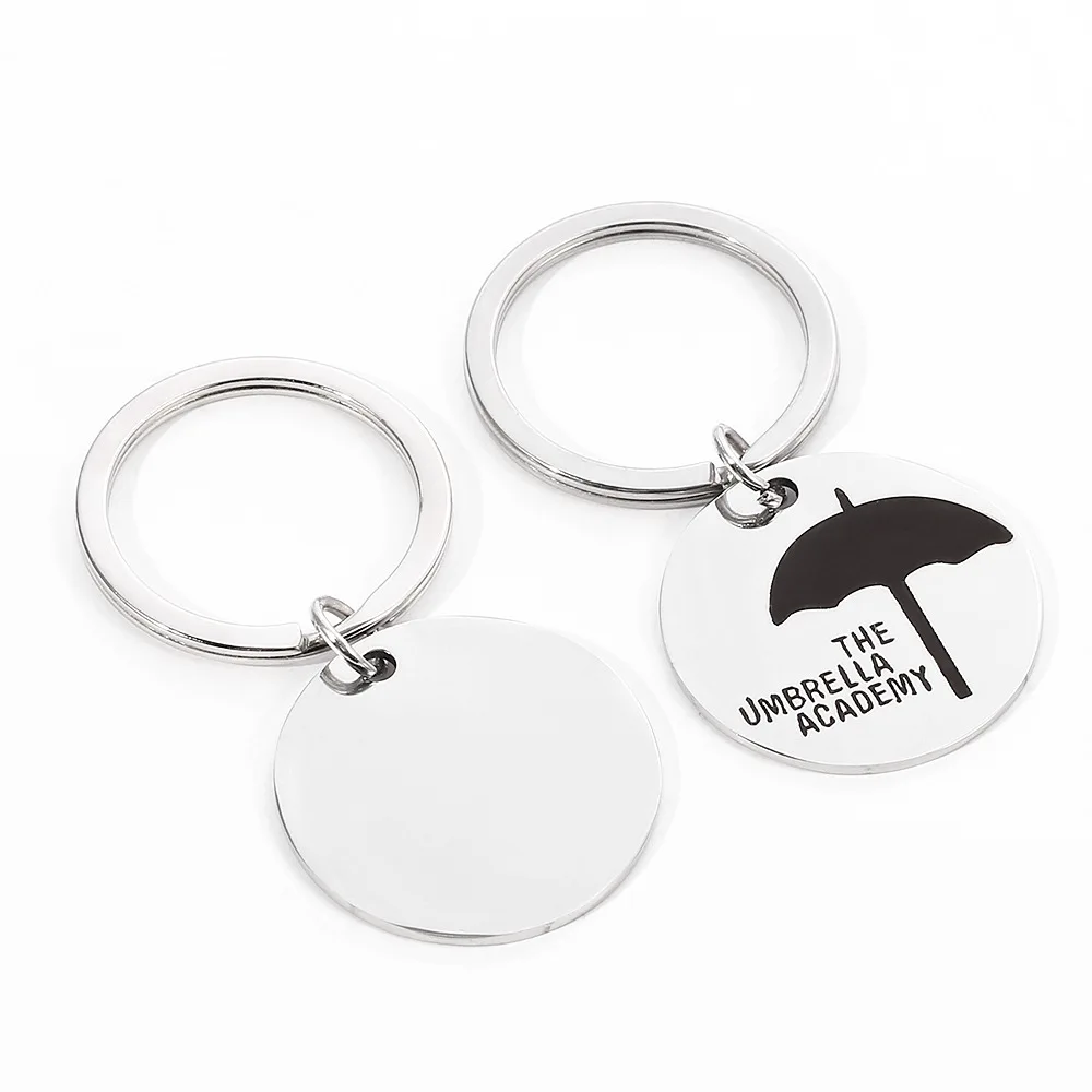 

High Quality Stainless Steel Umbrella Academy Necklace Charms Necklace Cosplay Gift