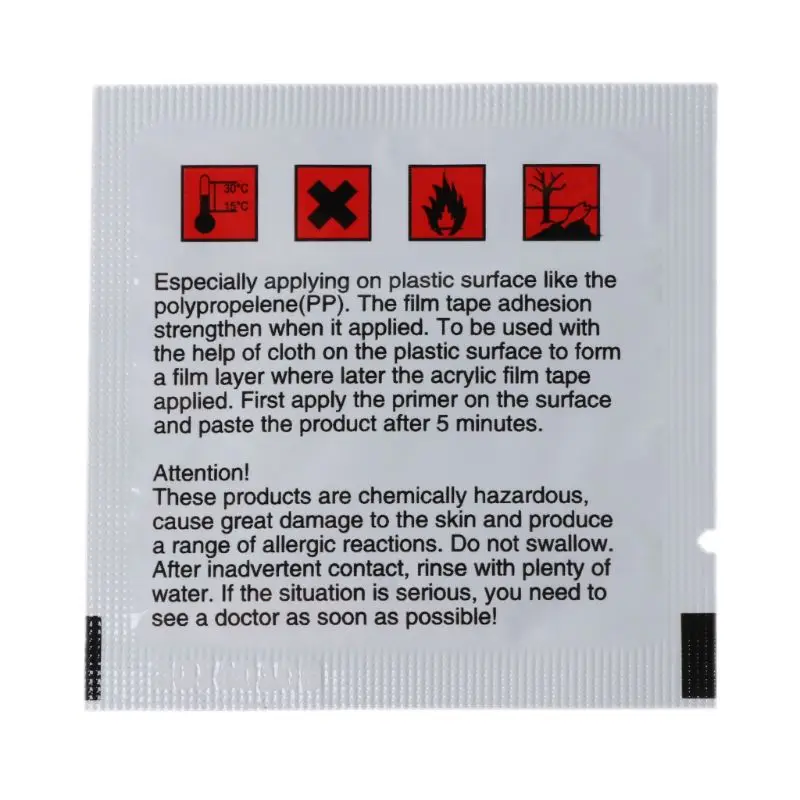 50 штук адгезия промоутер Губка аппликатор двойная лента виниловая пленка