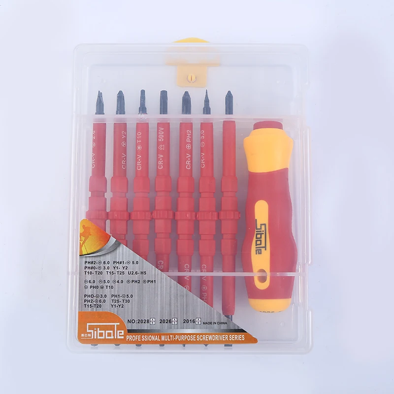 Фото Insulated Screwdriver Set 7 Piece Milwaukee Electrical Electrician Hand Tool Multifunctional Opening Repair Precision Инструменты Insulated Screwdriver Set 7 Piece Milwaukee Electrical Electrician Hand Tool Multifunctional Opening Repair Precision Инструменты