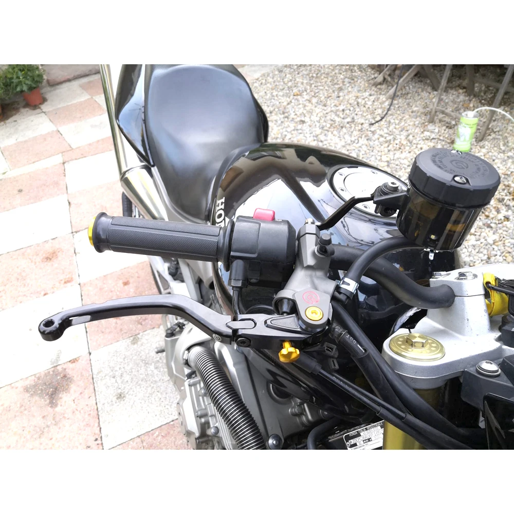 

Motorcycle modification22mm 19RCS Brake Clutch Levers Master Cylinder Hydraulic Pump Reservoir For Honda Suzuki Kawasaki Yamaha