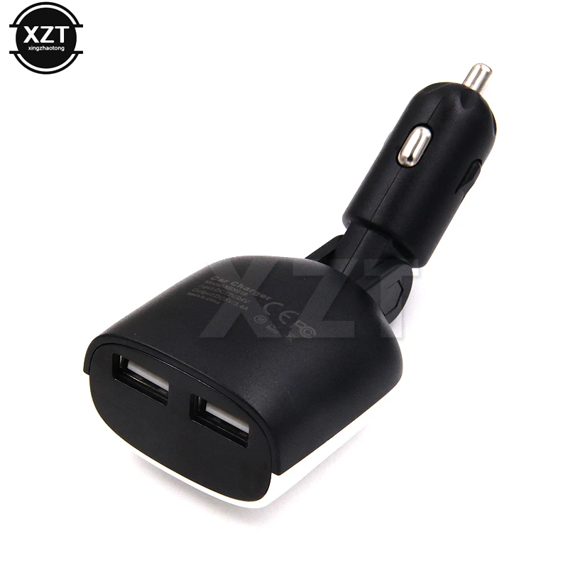 Автомобильное зарядное устройство с двумя USB портами 5 В 2 4 А + 1 А| |