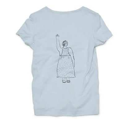 

Short-sleeved women's summer fashion all-match casual cotton cartoon upper T-shirt outer wear