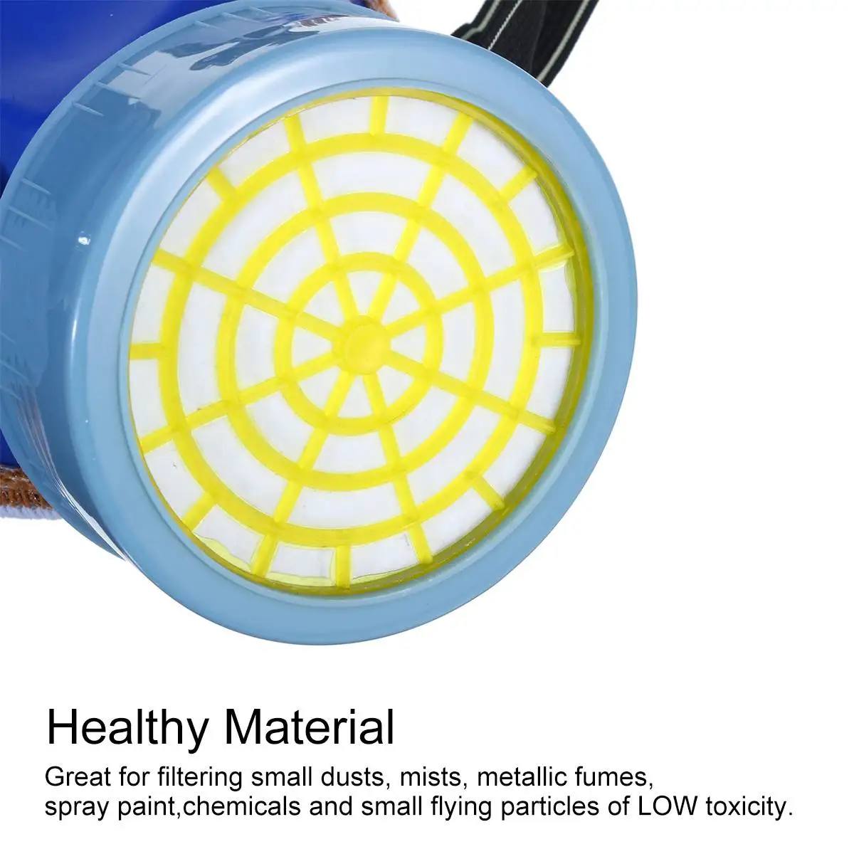 

Full Face Facepiece Chemical Mask With Goggles Gas Mask Acid Dust Respirator Paint Pesticide Spray Silicone Filter For Lab Weld