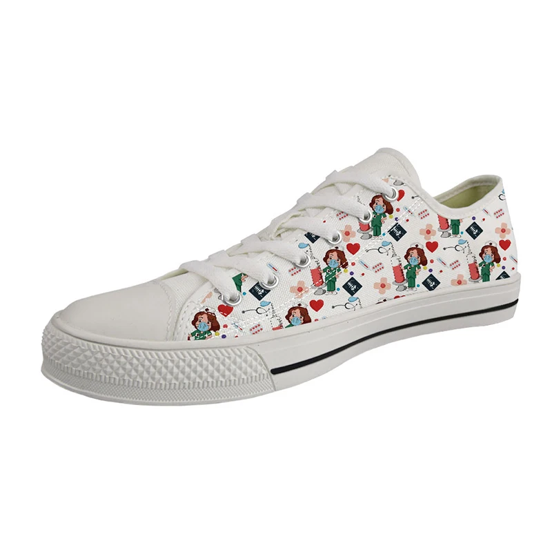 

Fashion Nurse Doctor Print Women Sneakers Slip On Light Mesh Cosplay Shoes Nice Zapatos Cartoon Alpaca Pattern Sport Training