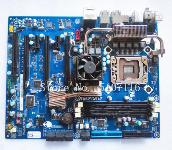 Настольная материнская плата для MS 7543 0XDJ4C 1366 pin DDR3 памяти X58 Поддержка x5680 будет