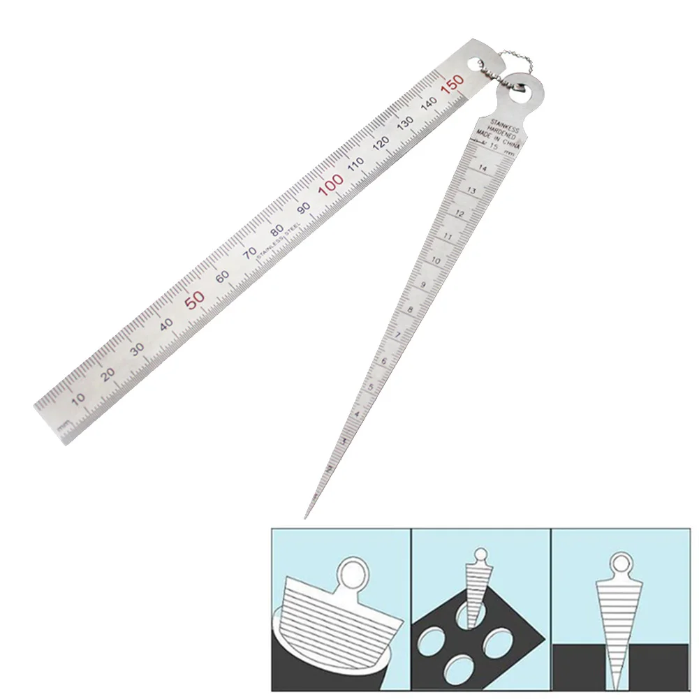 

Depth Ruler Ruler Taper Feeler Gauge Gage Gap Hole Inspection Measurement Best