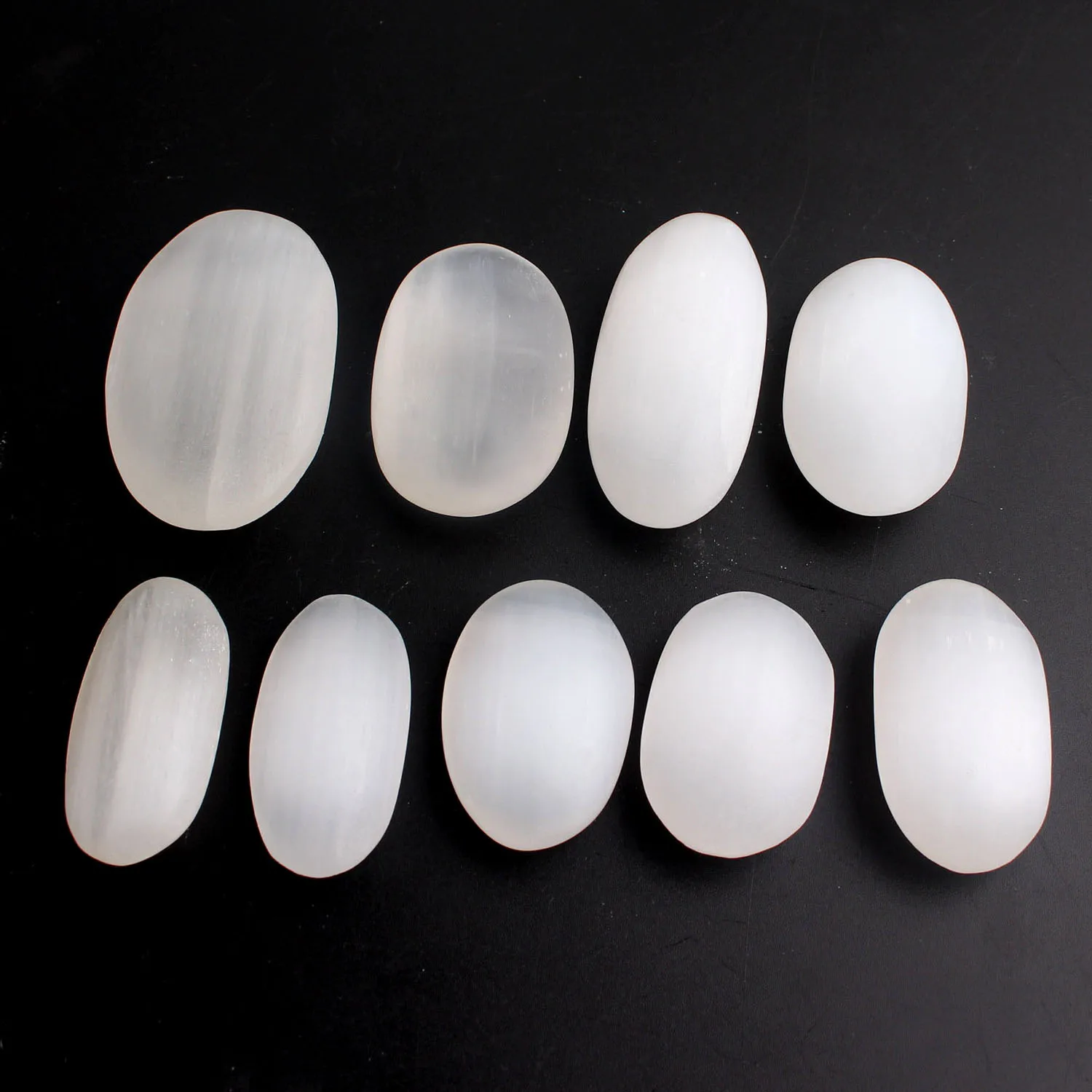 1 шт. прозрачная белая селенит гипсовая ладонь искусственная мощность подарок