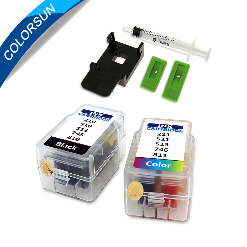 Набор для заправки чернил Colorsun canon pg 445 446 XL картридж принтера IP2700 2702 2770 2780 E408 E468 MG2400