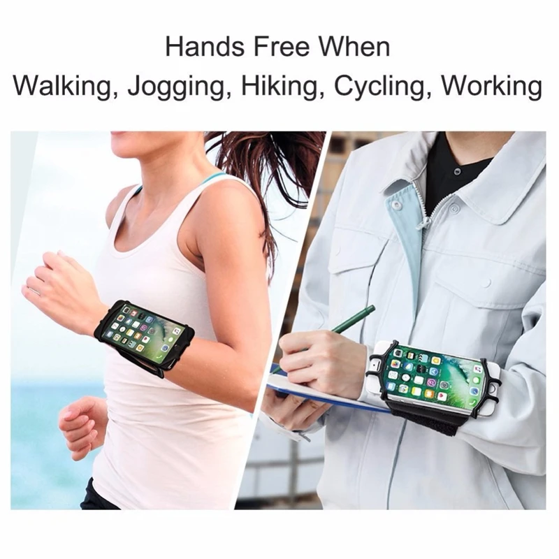 

Sports Armband Case for Iphone X Xs Xr 8 8 Plus 7 7 Plus Wristband Phone Holder Sport Arm Band Bag for 4-6 Inch Cell Phone