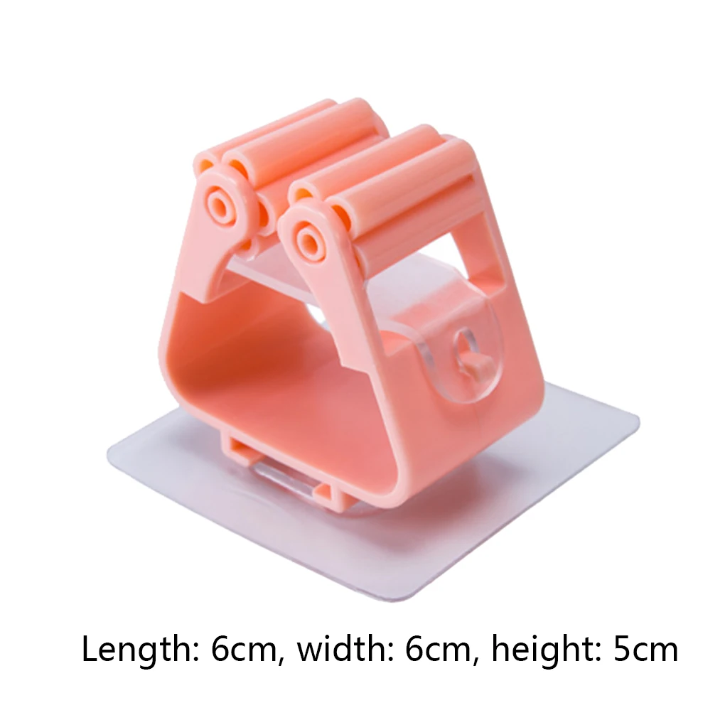 Самоклеящаяся многоразовая подставка для швабры настенная вешалка хранения