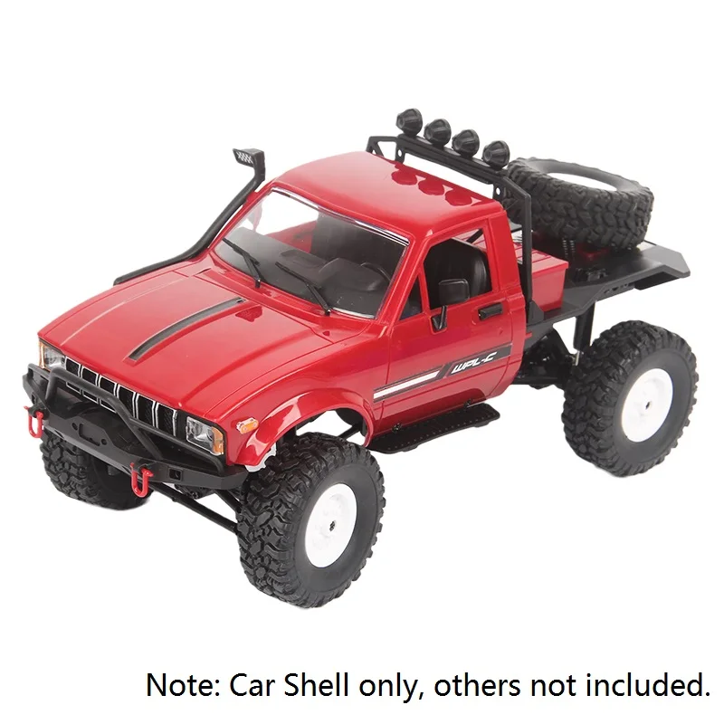 

Unassembled 190mm Wheelbase Body Car Shell for WPL C14 C24 C24-1 1/16 RC Car Spare Parts Accessories
