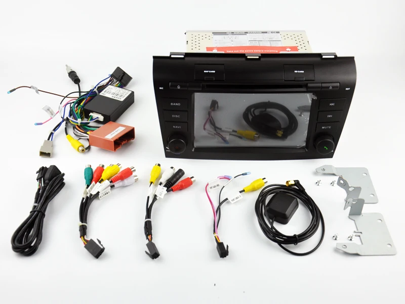 AVGOTOP Android 10 GPS автомобильный DVD-плеер мультимедийный для MAZDA 3 2003 2004 2005 2006 2007 2008 2009 RDS