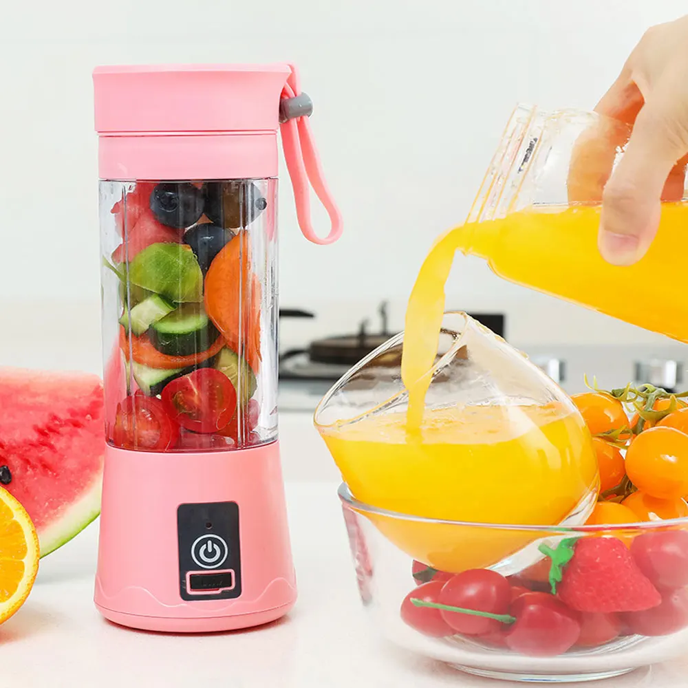 Portable Size USB Electric Fruit Juicer Handheld Smoothie Maker Blender Stirring Rechargeable Mini Juice Cup Water | Бытовая техника