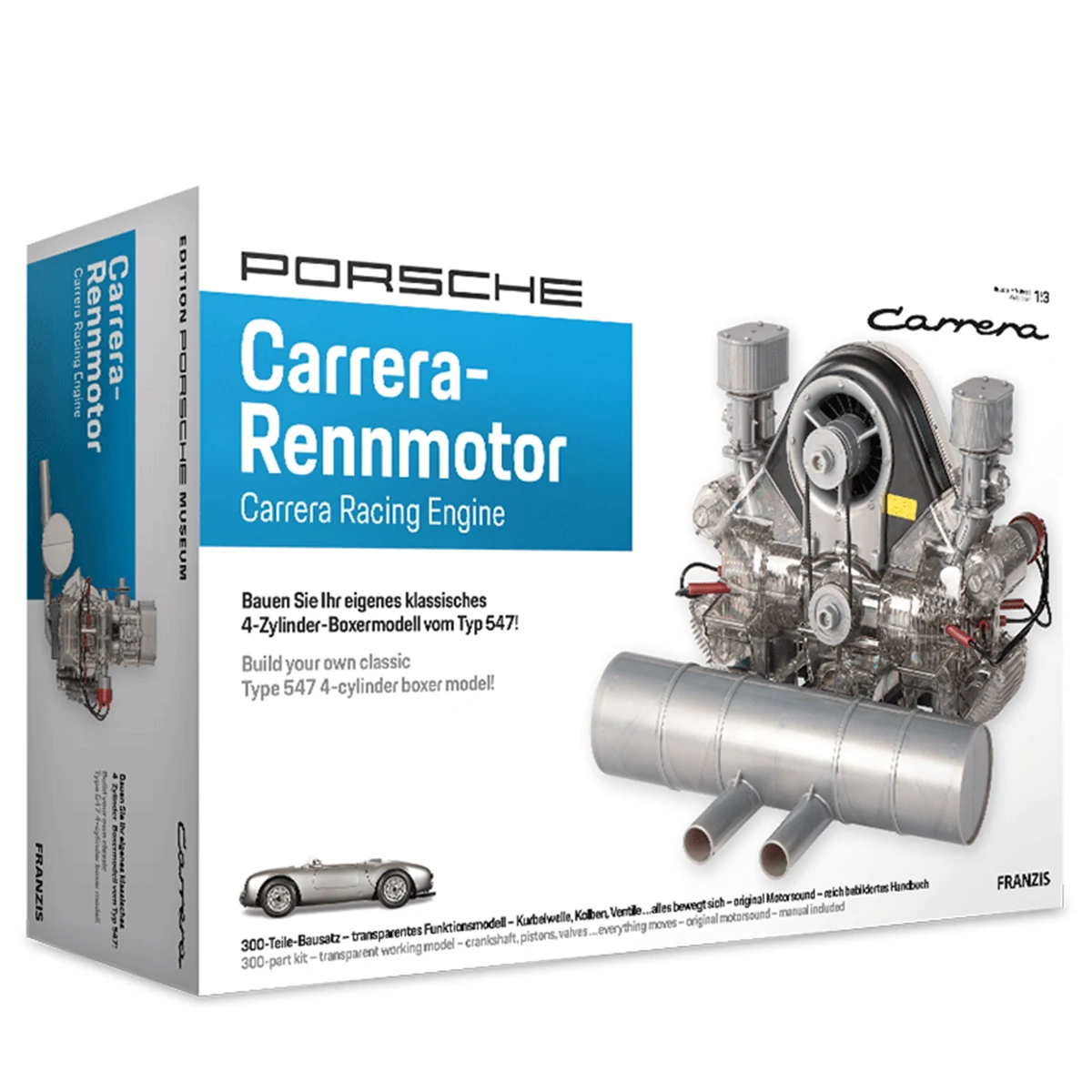 

CX Porsche Carrera Generator Model STEM Science Toy Creative Assembly DIY Toy