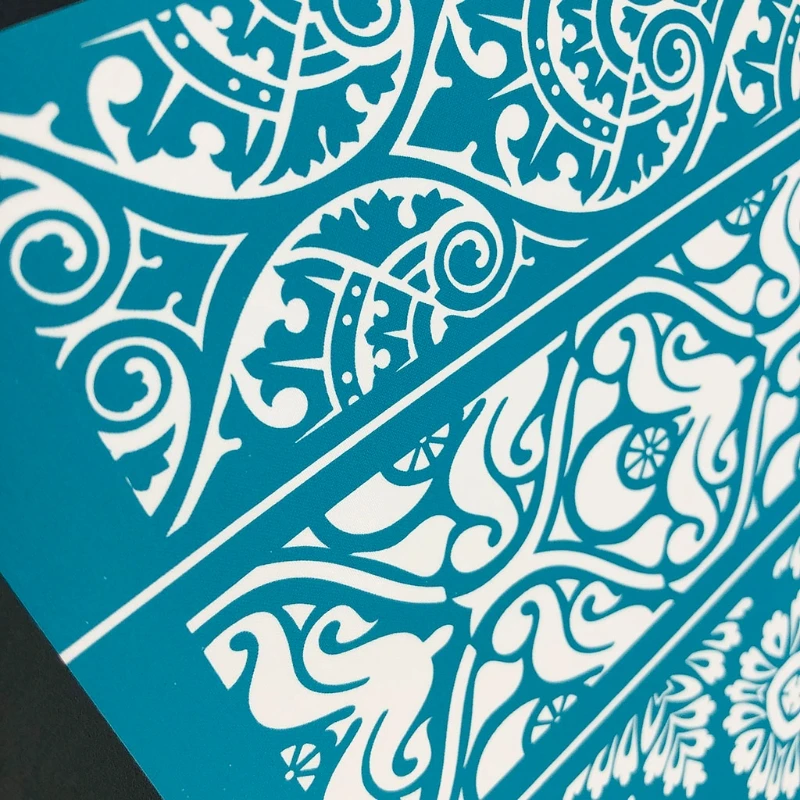 Винтажный кружевной самоклеящийся трафарет для шелкографии сетчатые переводы