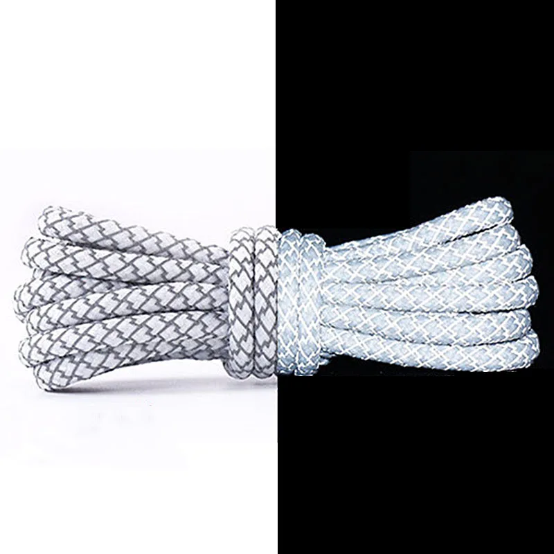 3M Cordones Redondos, шнурки для ботинок, кружевные светоотражающие шнурки, круглые шнурки Atacadores Gypsophila Lacets Pour Chaussure Illuminate