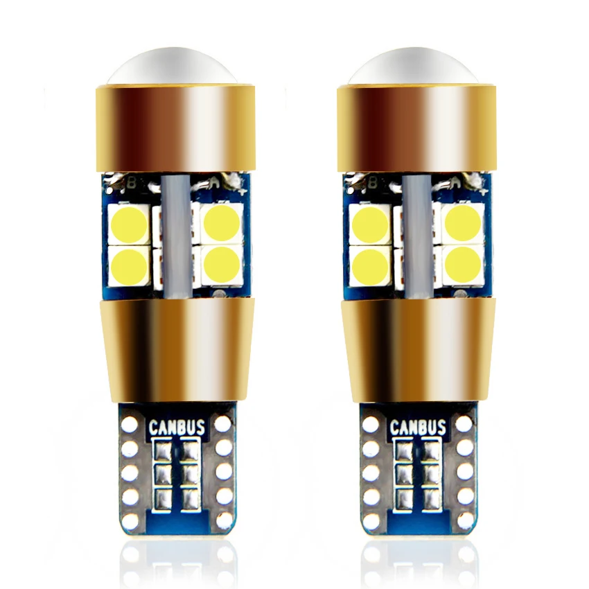 

Супер яркий светодиодный купольный светильник для чтения в салоне автомобиля, 2 шт., T10, W5W, 192, WY5W