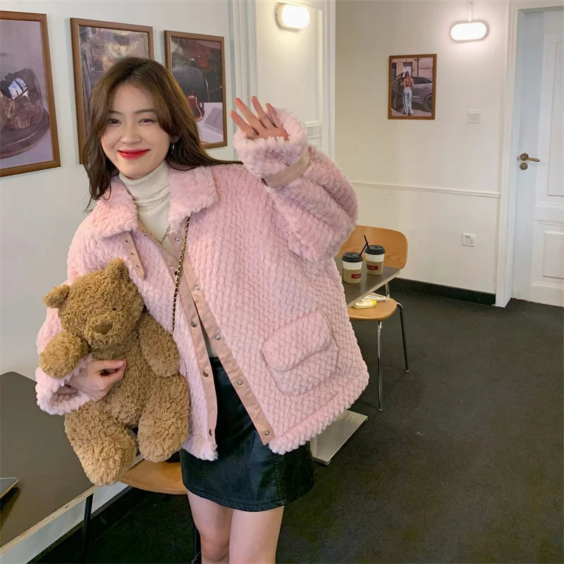 Меховая интегрированная мотоциклетная одежда хлопковая женская зимняя