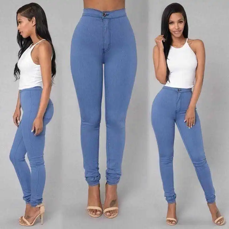 

Slim Professional Trousers Women Western-style Trousers White Black Pants High Waist Plus Size Formal Female Pencil Pants