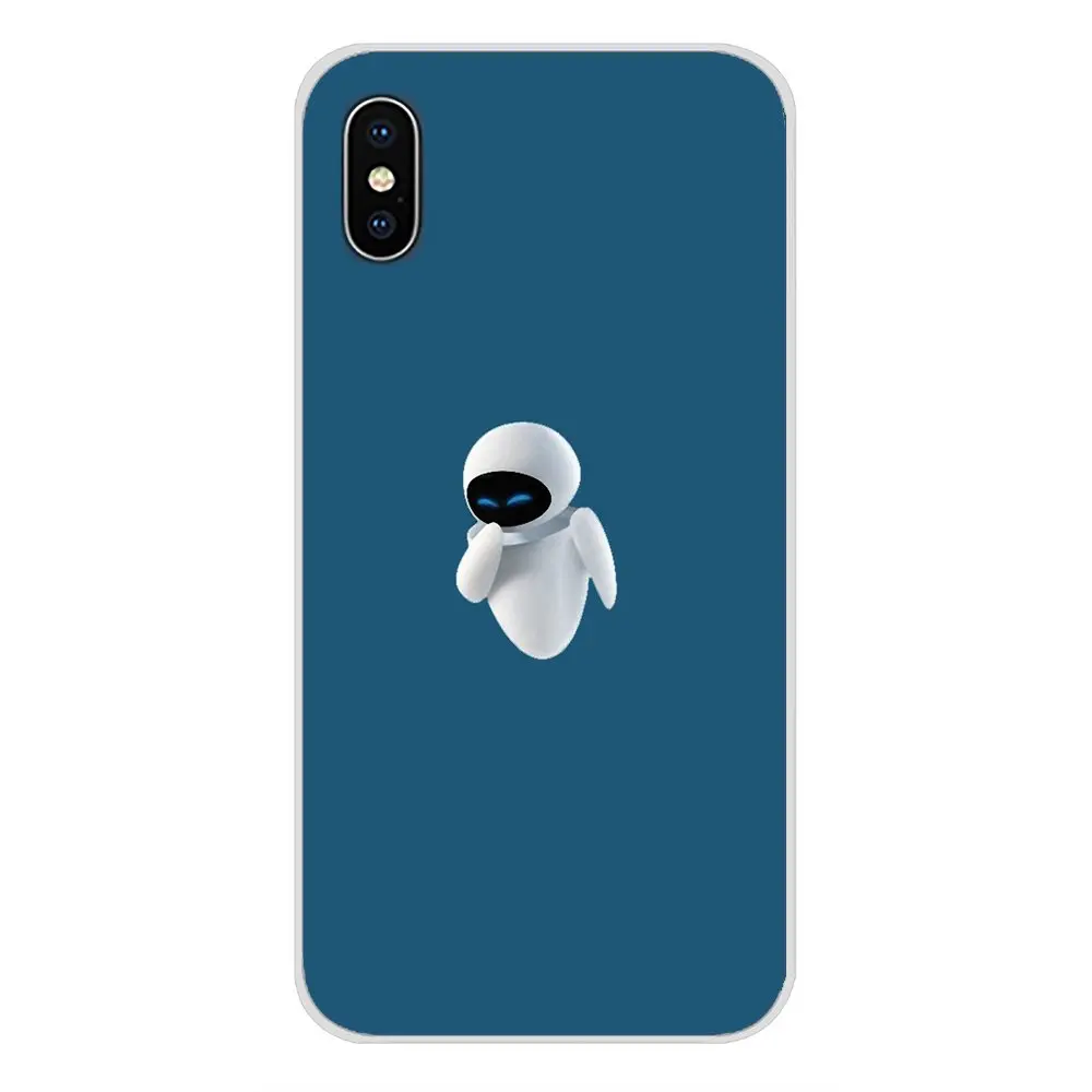 Прохладный Wall-e робот для Huawei NOVA 2 3 2i 3i Y6 Y7 Y9 премьер-профессионал GR3 GR5 2017 2018 2019 Y5II Y6II