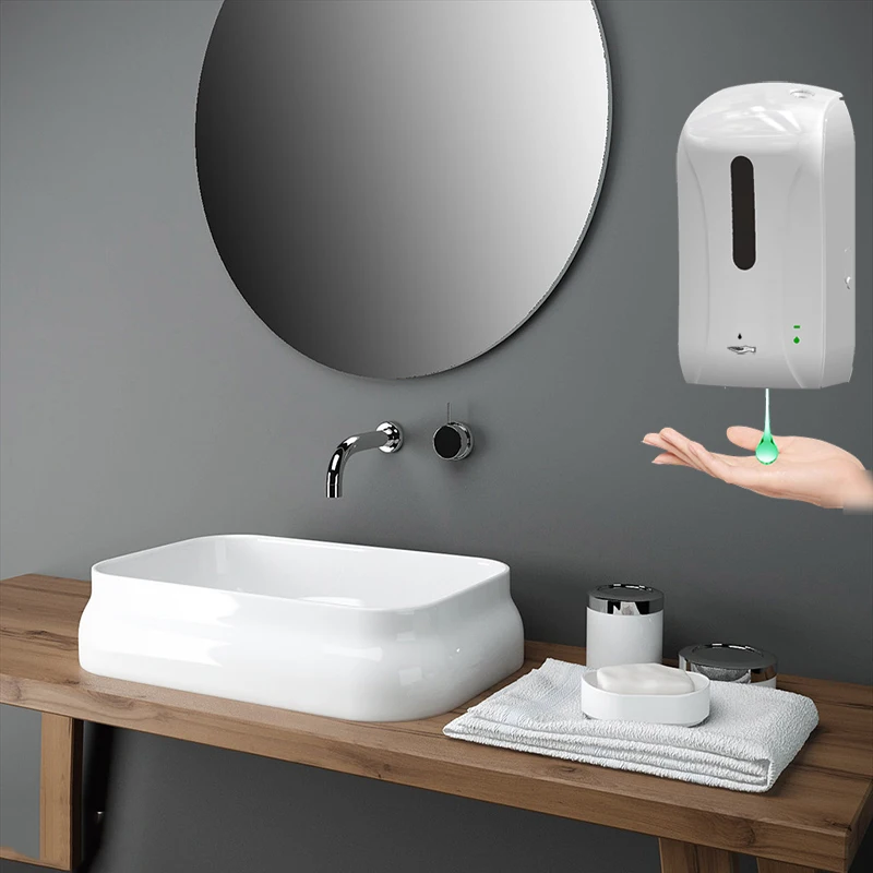 Sensor Soap Dispenser With Clean Wall-Mount Automatic IR Liquid 75% Alcohol Health Disinfect Hands | Красота и здоровье