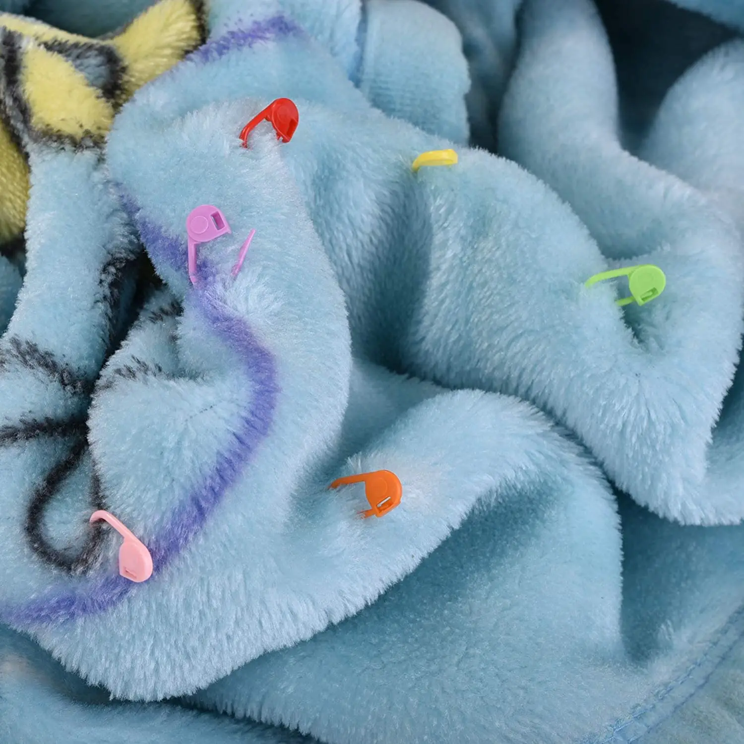 100 шт. лидер продаж разноцветные пластиковые инструменты для вязания маркеры