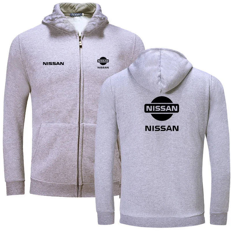 

2021 New Men Nissan Hoodies Sweatshirt Zipper Streetwear Hoodie Plain Hoodie Hooded Sweatshirts