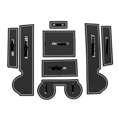 

Коврики для интерьера чашки подушки для 2010-2018 Mitsubishi Lancer EX Outlander AXS Pajero port автомобильные Нескользящие аксессуары для интерьера автомобиля