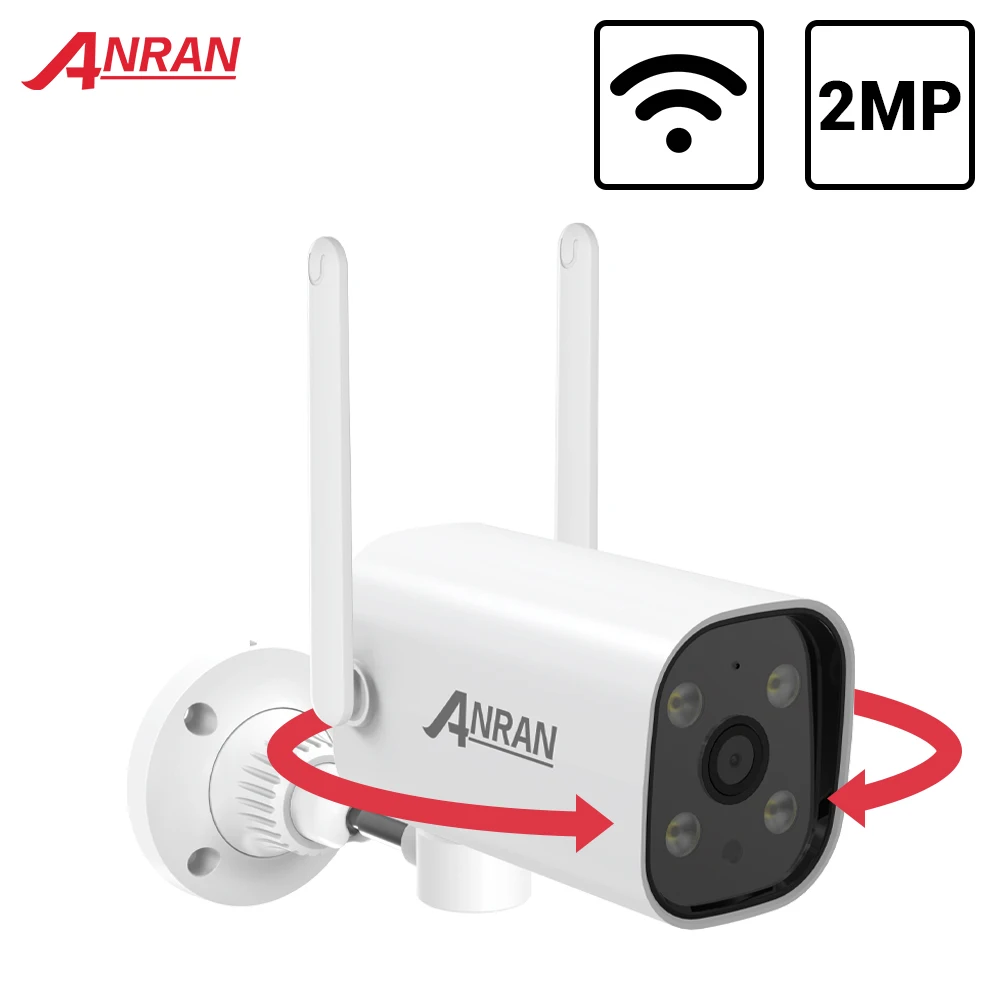 ANRAN 2MP камера видеонаблюдения с Wi Fi PTZ безопасности облачная хранения ip