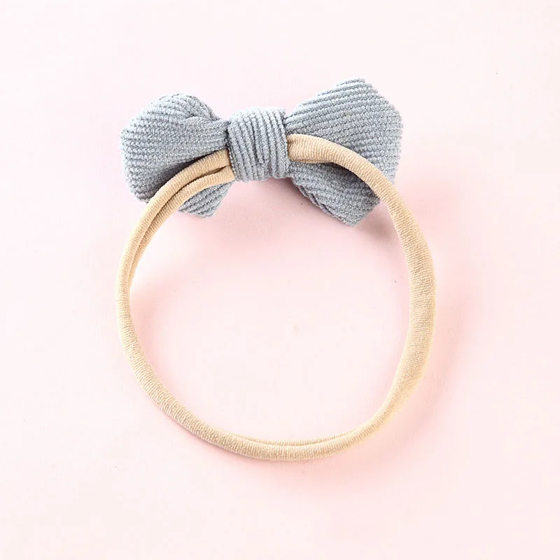 Милые вельветовые банты для волос девочек аксессуары повязки на голову