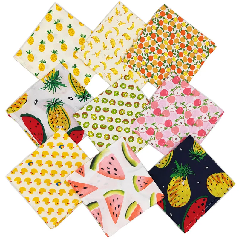 

1Pcs Dog Bandana Small Middle Dog Bibs Scarf Cotton Adjustable Pet Puppy Kerchief Dog Accessories Pet Supplies