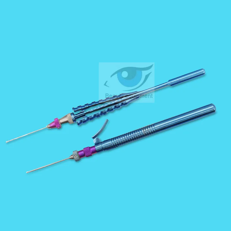 Ophthalmic microinstrument intraocular foreign body tweezers ophthalmic tweezers 20G30G tweezers high quality titanium alloy twe