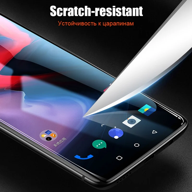 6D 3D закаленное стекло для One Plus Oneplus Nord 7T Pro 1 + чехол Oneplus6t 7 pro 6t 5t 6 5 Защита
