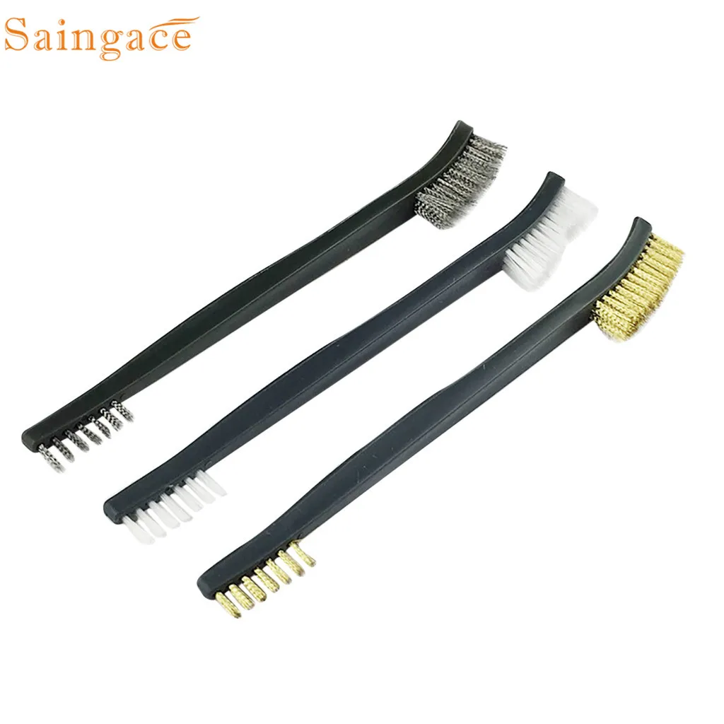 

Чистящие щетки Saingace, 6 шт., двухсторонние зеркальные щелевые прочные щетки, чистящие инструменты, Прямая поставка, новинка