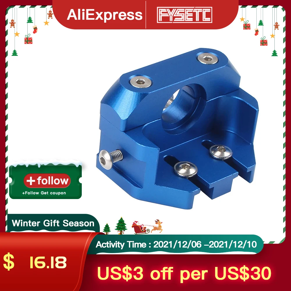 

E3D Compatible Multi-Mount All Metal Mount for E3D Type Hotends for CR-10 CR10S ENDER-3 ENDER-3 PRO ENDER 5 ENDER-5 PRO