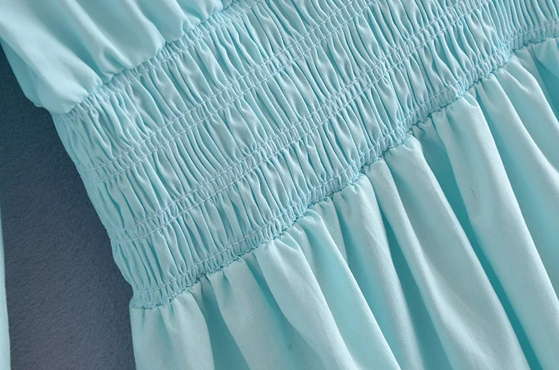 

Vintage Cotton dress 2021 Fashion Women elegant Solid Shirt Dress Long Sleeve Office Ladies Mini Dress A-LINE clothing women