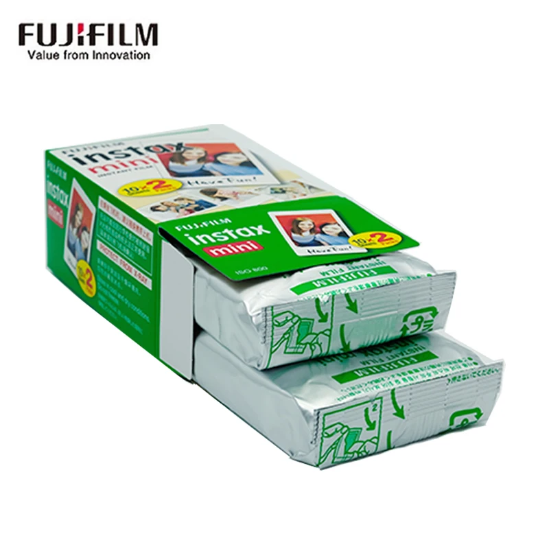 20 100 Листы Fuji Fujifilm instax mini 11 9 8 фильмов с белым краем и 3 дюймовая пленка для