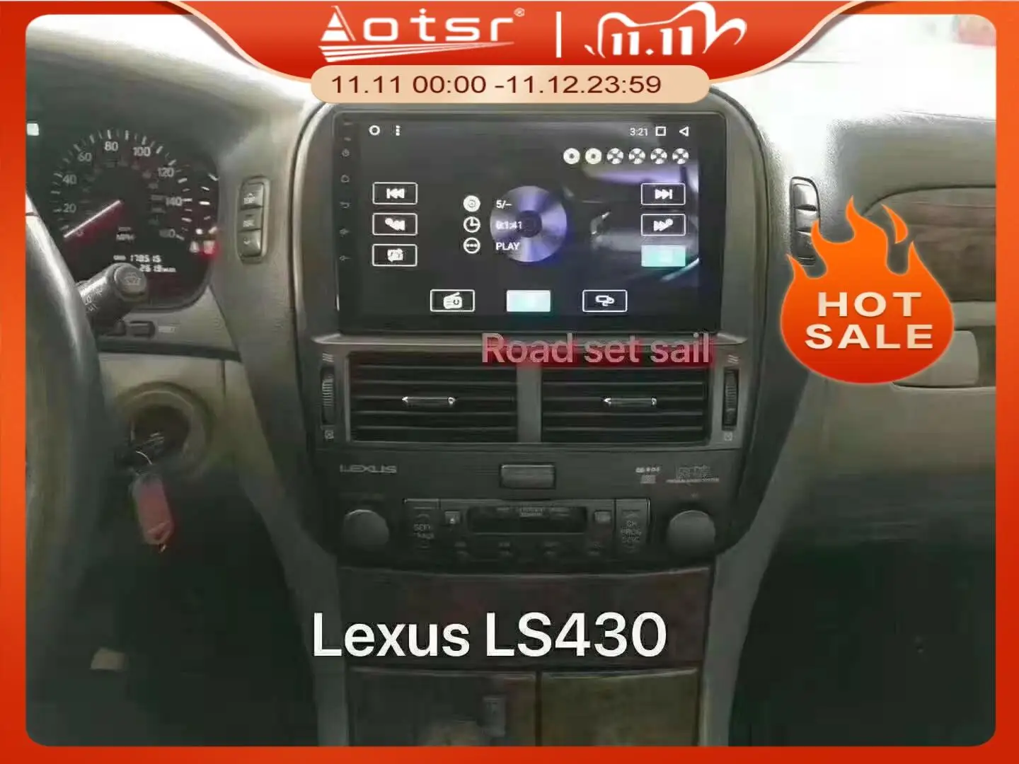 

Car Radio For Lexus LS430 2004 2005 + Carplay Android 10.0 Car Multimedia Screen Recorder DVD Video Player Auto Stereo Head Unit